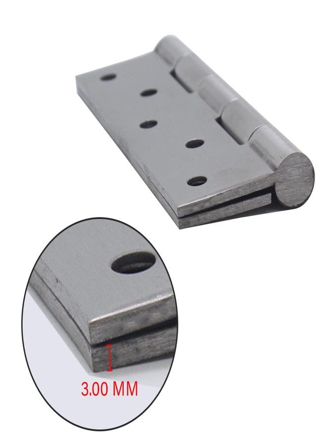 Volo Premium Concealed Door Butt Hinges Slow Motion Butt Hinge (Stainless Steel) (5" x 10G (Pack of 2 Pcs)) - Image 5