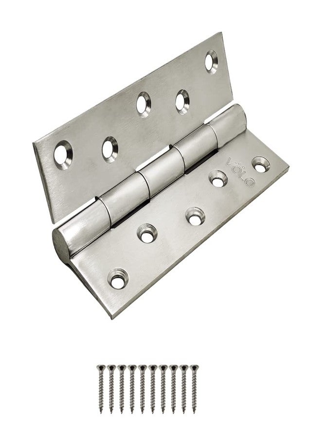 Volo Premium Concealed Door Butt Hinges Slow Motion Butt Hinge (Stainless Steel) (5" x 10G (Pack of 2 Pcs)) - Image 4