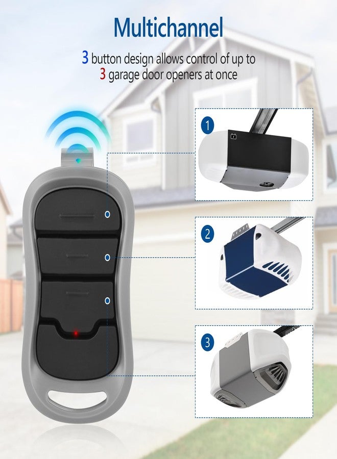 Aooashet for Genie Garage Door Opener Keypad and Remote,Compatible with All Genie/Overhead Garage Door Openers, for Model GK-R 37332R OKP-BX GK-BX GWKP, GWK-IC, ACSDG, ACSDA1, ACSD1G, B8QACSDA, B8QACSDA1 - Image 5
