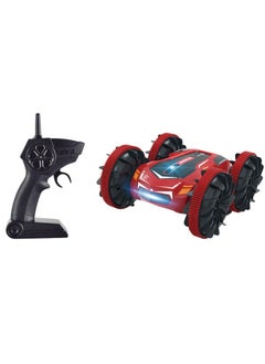 Power Joy Demoz Remote Control Aqua Cruiser 4wd 2.4G with Light, Assorted 1 Piece (Style & Color May Vary) | Stunt Car for Water and Land | Stunt Vehicle with 360-degrees Flips and Stunts | Gift for Kids  - Image 2