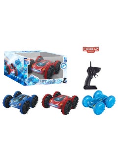 Power Joy Demoz Remote Control Aqua Cruiser 4wd 2.4G with Light, Assorted 1 Piece (Style & Color May Vary) | Stunt Car for Water and Land | Stunt Vehicle with 360-degrees Flips and Stunts | Gift for Kids  - Image 1
