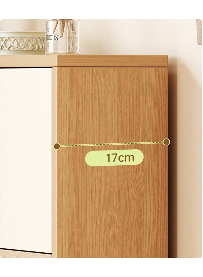 كيكي خزانة أحذية فاخرة متعددة الوظائف للمدخل وأدراج تخزين 80 سم - Image 3