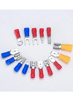 Excefore Heat Shrink Wire Connectors, 280 Pcs Electrical Cable Connectors Assorted, Insulated Wire Cable Crimp U-Type Fork Spade Ring Connector Assortment Kit for Automotive Marine Boat Truck  - Image 3