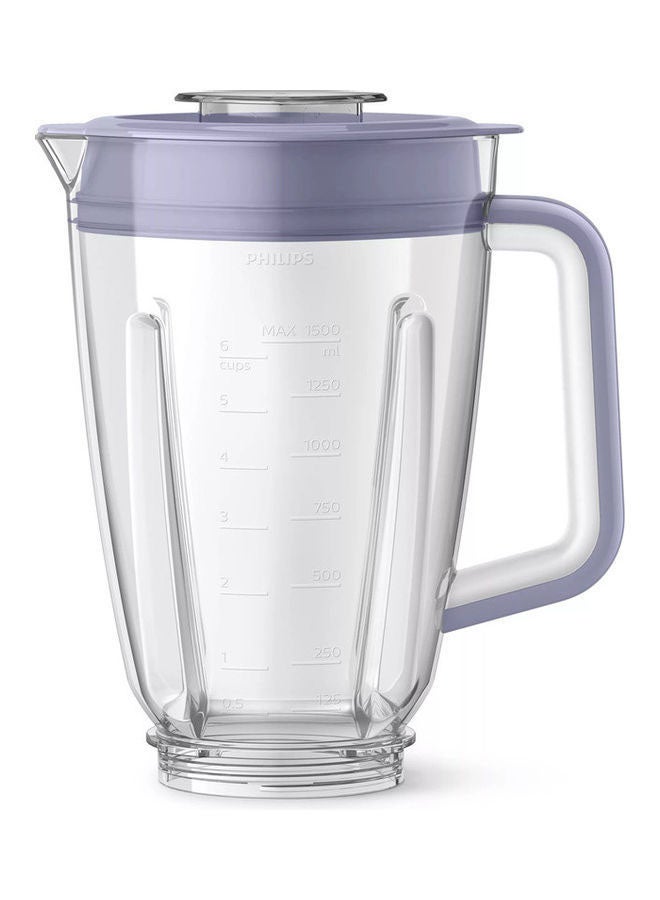 Philips Series 5000 Blender Core 2 L 700 W HR2221/01 White/Lavender - Image 3