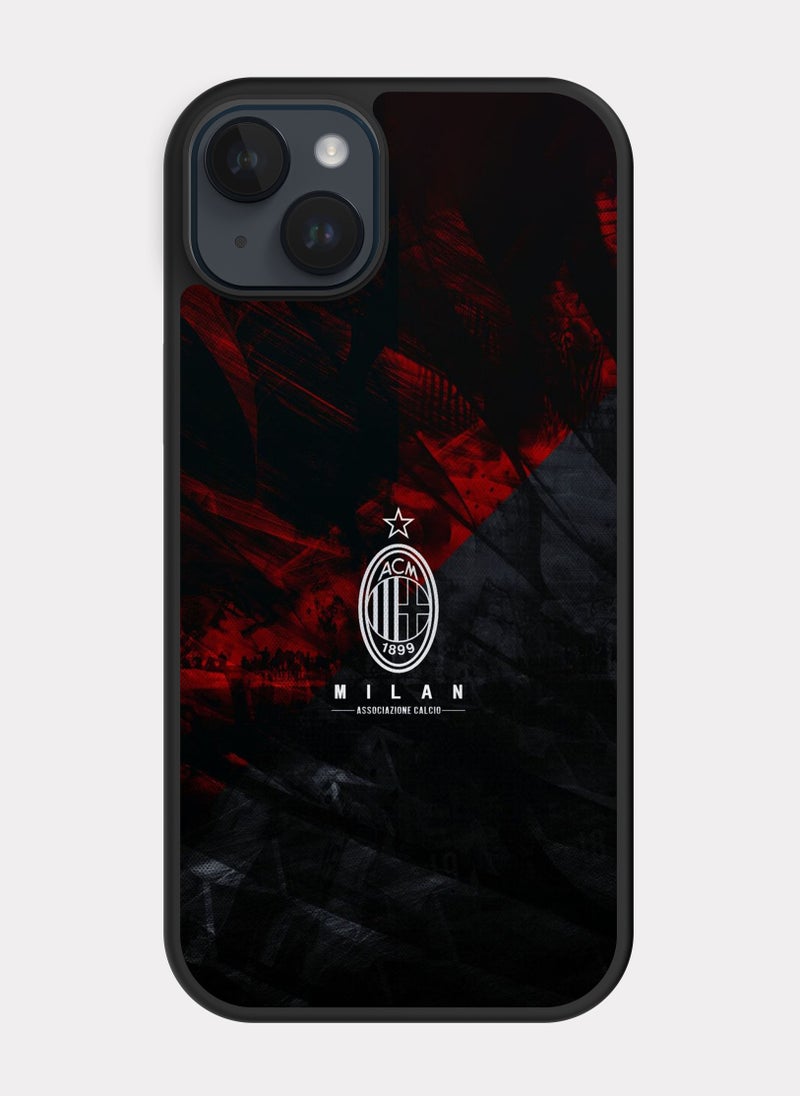 PXLAAT iPhone 14 Plus case cover AC Milan FC - Image 1
