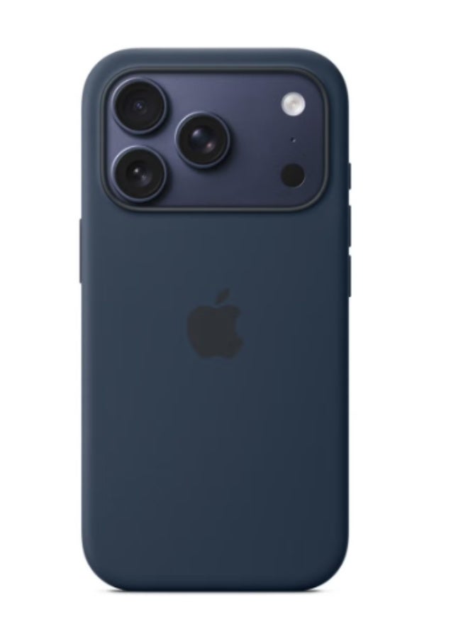 iPhone 17 pro max Silicone Case with MagSafe – Midnight