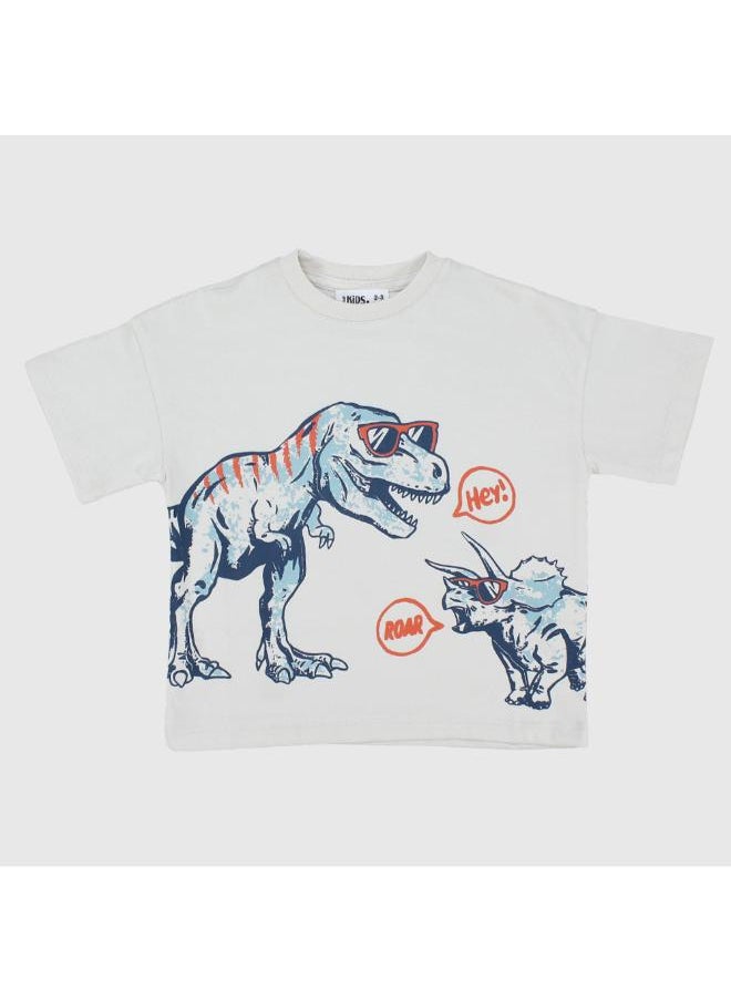 Our kids - Dino Short-Sleeved T-Shirt - Image 1