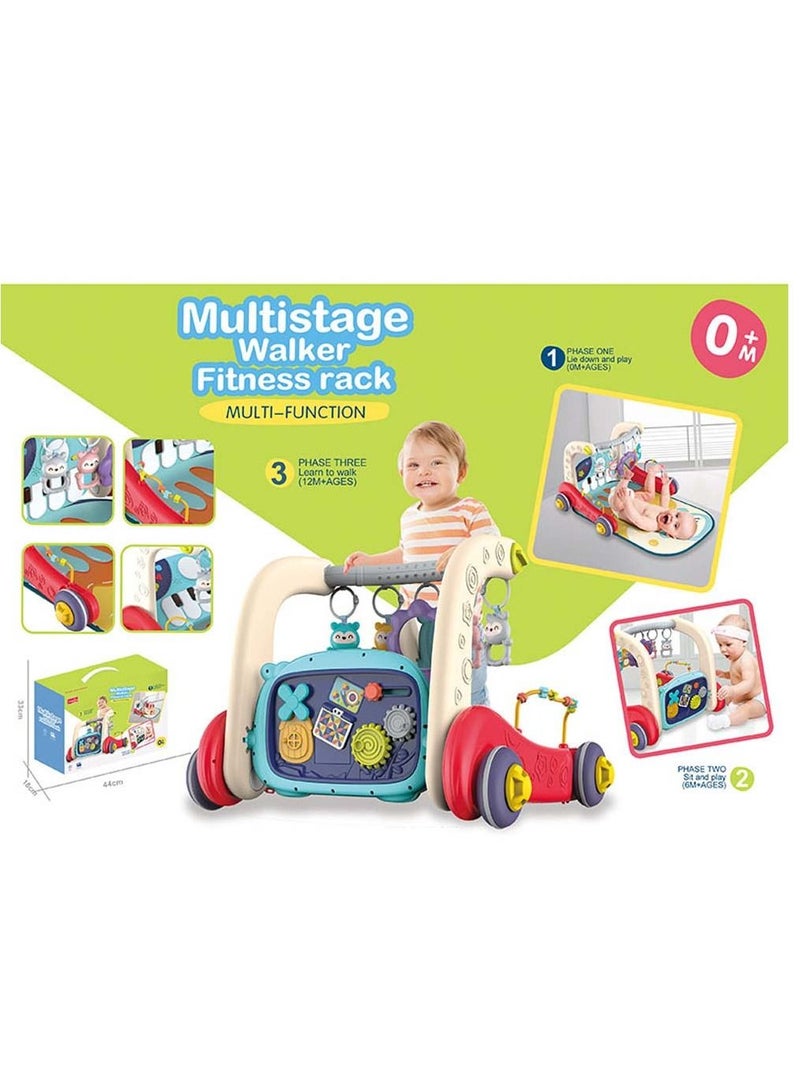 VIVAKIDS Multifunction Multistage Walker Fitness Rack - Image 2