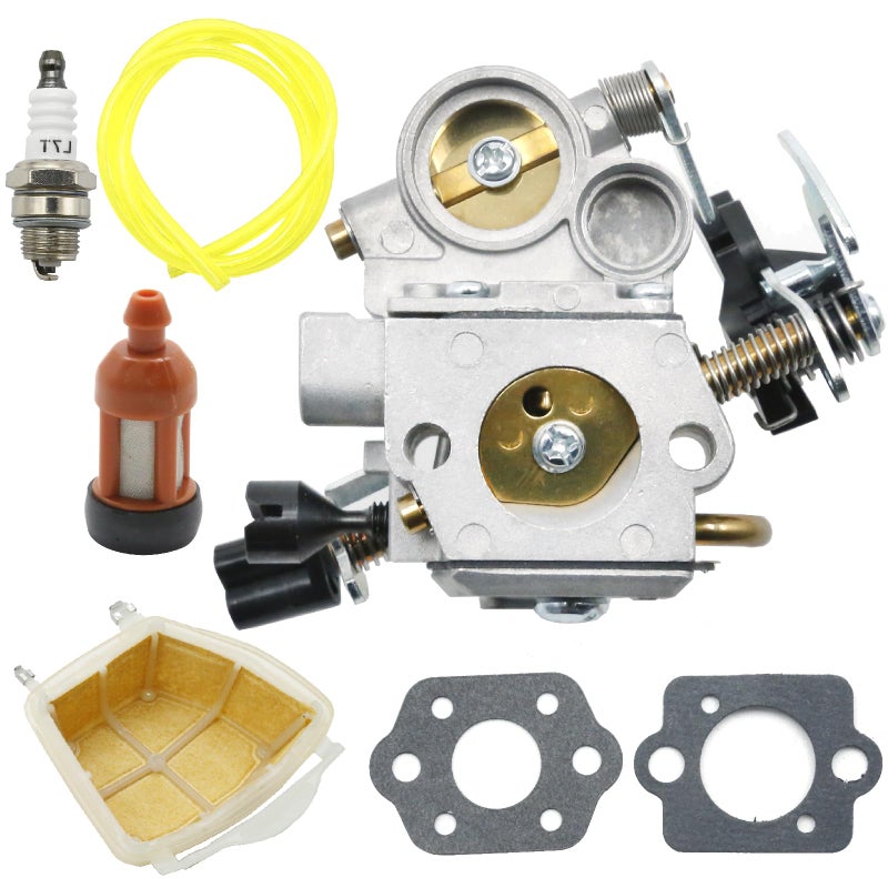 Generic SYOWADA 1140 120 0600 Carburetor Carb Tune Up Kit, Replacement for Stihl MS311 MS311C MS391 MS391C MS362 MS362C Chainsaw, with Air Fuel Filter, Replace WTE-8 - Image 1