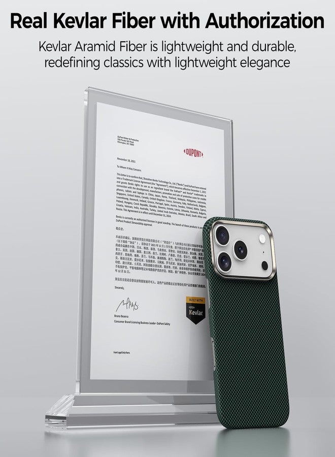 بينكس جراب BENKS ArmorTint لهاتف iPhone 17 Pro، لون أخضر قطبي فاتح - Image 5