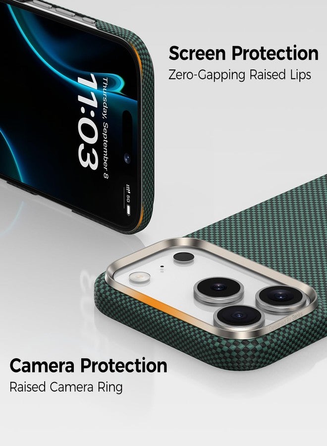 بينكس جراب BENKS ArmorTint لهاتف iPhone 17 Pro، لون أخضر قطبي فاتح - Image 2