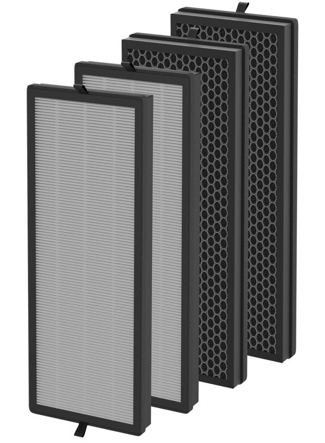 FCFMY 4 Pcs (2 Sets) KF310 True HEPA Filter Replacement Compatible with Kenmore 1500e Series Air Cleaner Purifier PM3020, Part # KF310 - Image 1
