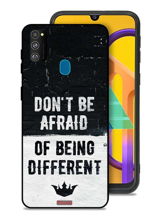 Tolwak Samsung Galaxy M30s Protective Case Cover Do Not Be Afraid Of Being Different - Image 1