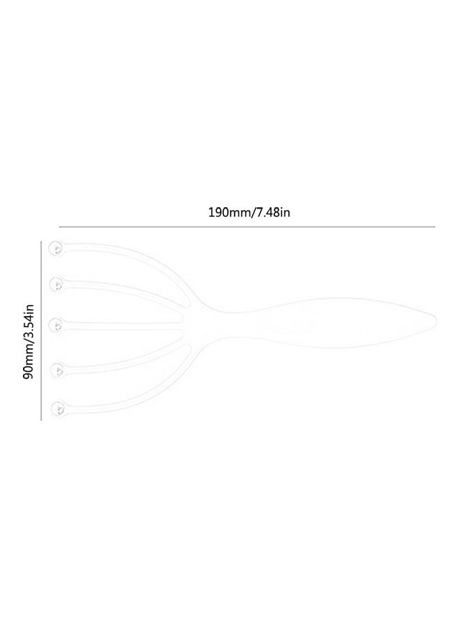 NIBEMINENT Mini Head Massager with Five-Jaw Ball - Image 3