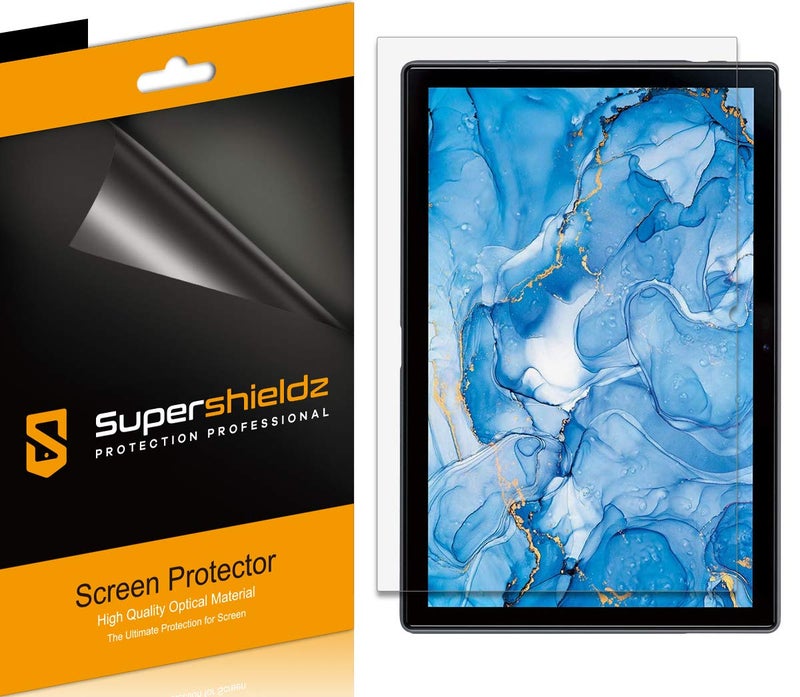 Supershieldz (3 Pack) Designed for Dragon Touch Notepad 102 (10 inch) Screen Protector, High Definition Clear Shield (PET) - Image 1