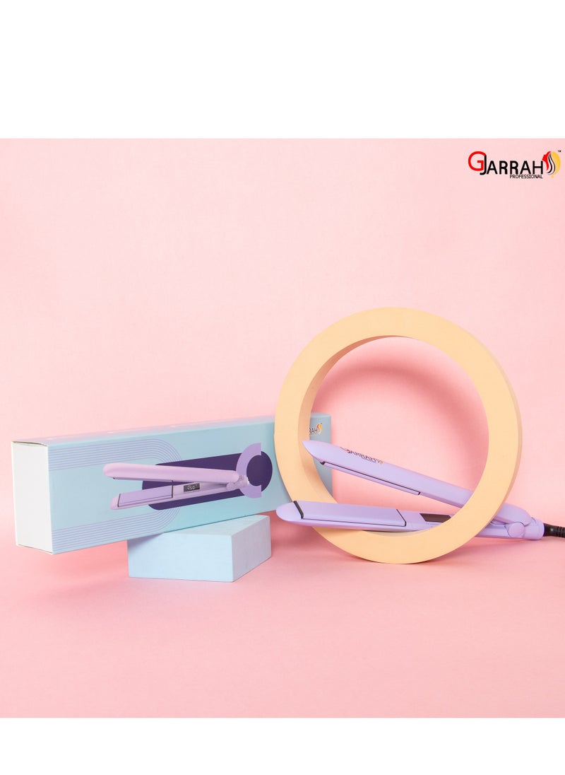 Gjarrah Gjarrah Ceramic Hair Straightener Surgeon – Dual Voltage Professional Styler for Salon-Quality Hair  - Image 2