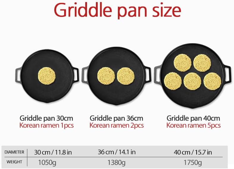 sisma Korean BBQ 1 IH Griddle Grill Pan with Bag, Nonstick Coating, All Stove(Gas, Electric & Induction), Indoor Outdoor Griddle(12in) - Image 4