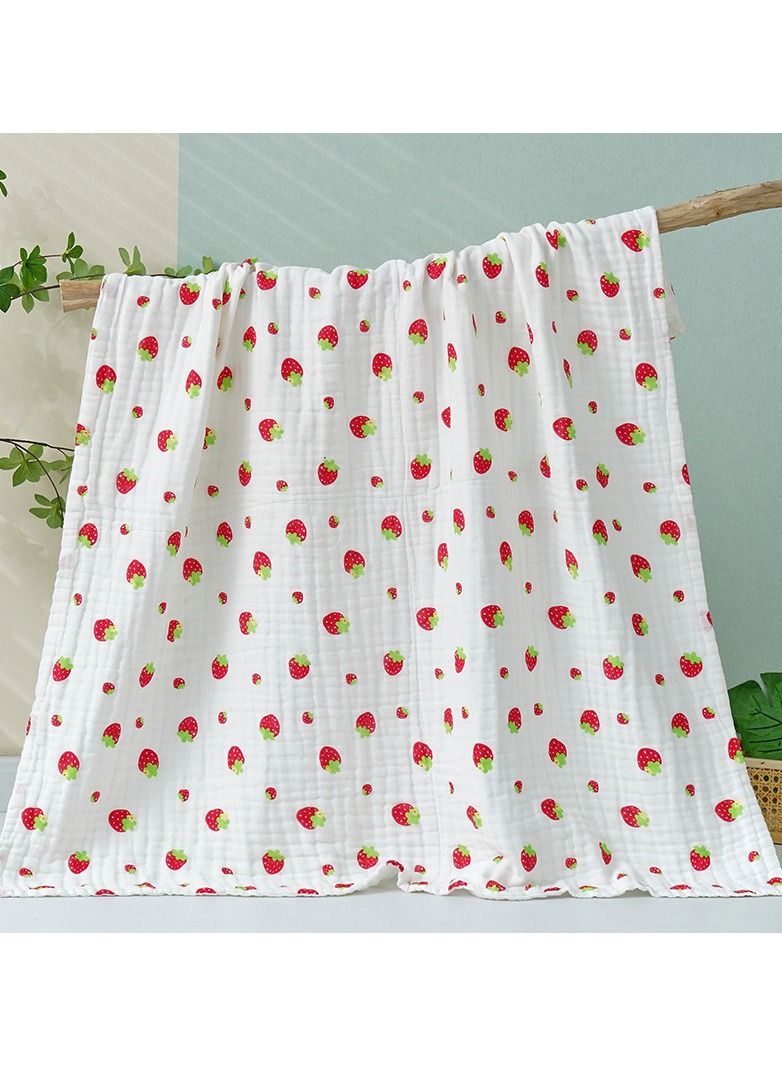 Pure Cotton Cartoon Printed Bath Towels