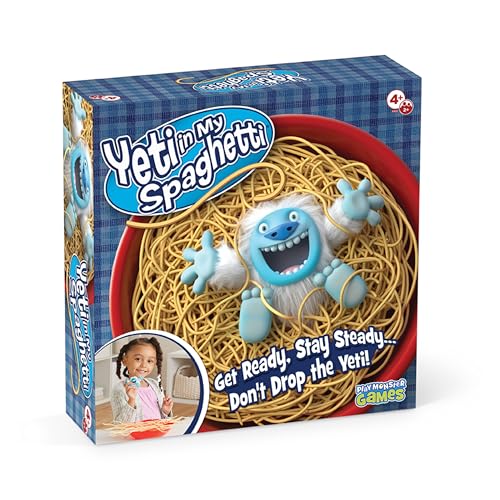 PlayMonster Yeti in My Spaghetti Board Game – Kids Games, Family Game, Multi-Player, Board Games for Family Night, Preschool Toys, Hand-Eye-Coordination Game, Don’t Drop Yeti, Ages 4+ - Image 1