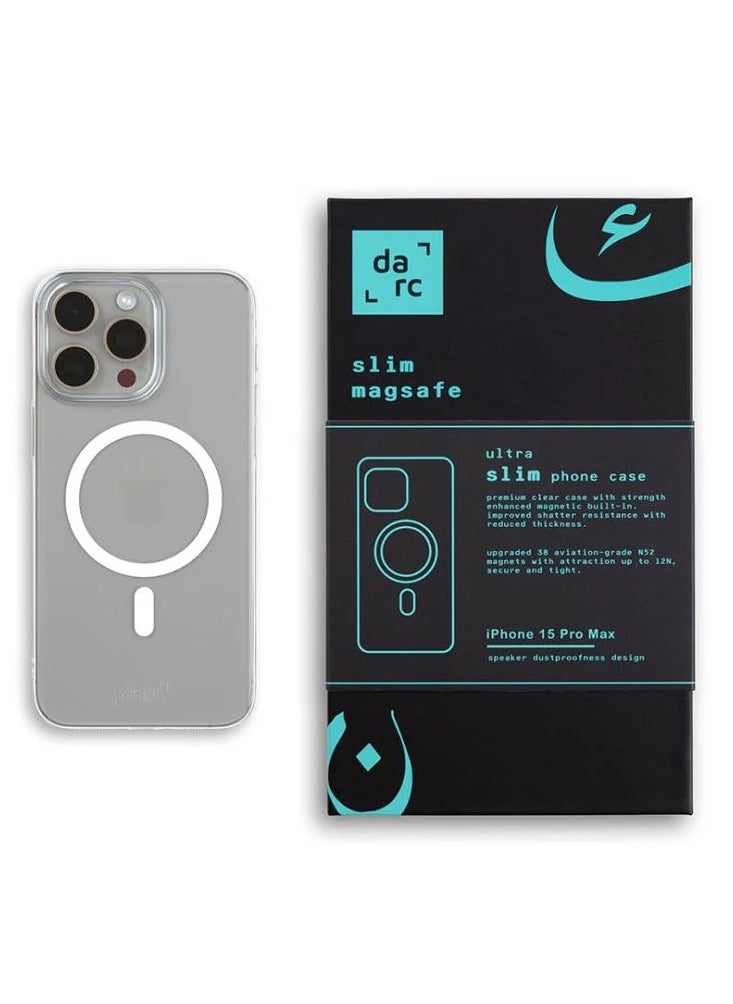 darc SLIM iPhone 11 Pro Max Ultra-thin Transparent Protective Case with MagSafe  - Image 2