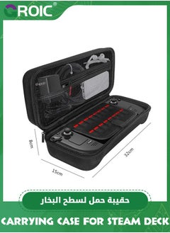 GROIC Steam Deck Oled Case, Portable Hard Shell Carrying Case for Steam Deck Oled with 16 Game Slots / Button Protection/ Large Capacity  - Image 2