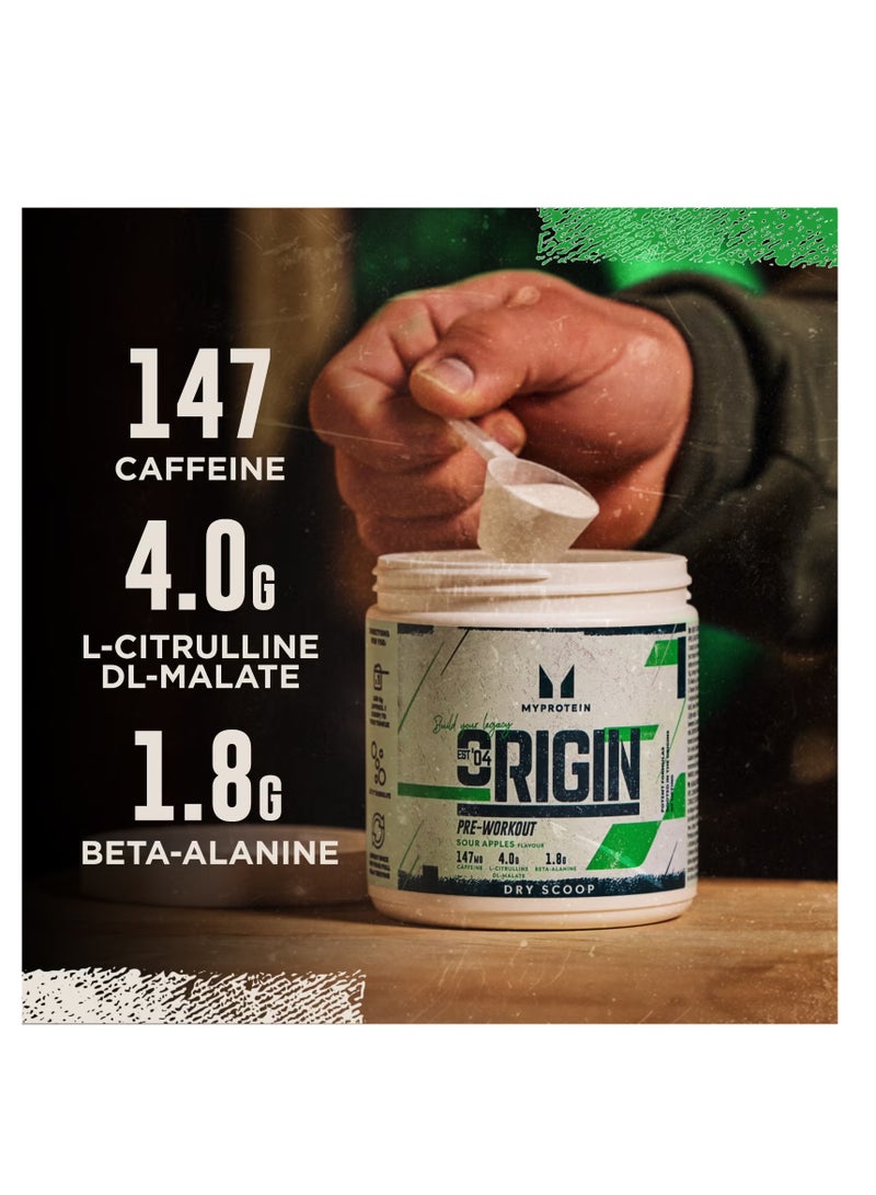 Myprotein Origin Pre-Workout Dry Scoop Passionfruit Twister 288Gram - Image 2