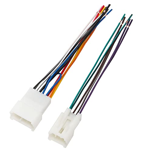 RED WOLF Radio Wiring Harness Connector Select for Toyota Camry Corolla Prius RAV4 1987-2019 Mount Aftermarket Car Stereo Wire Cable Plug - Image 1