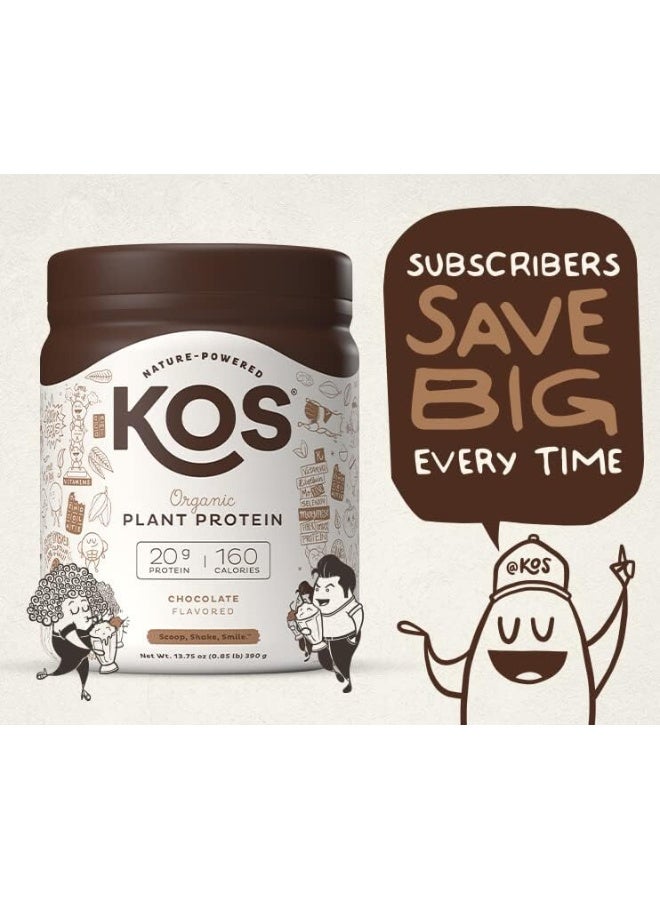 KOS Vegan Protein Powder, Chocolate - Image 4