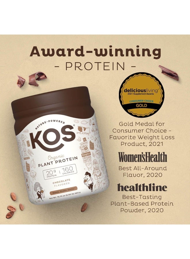 KOS Vegan Protein Powder, Chocolate - Image 3