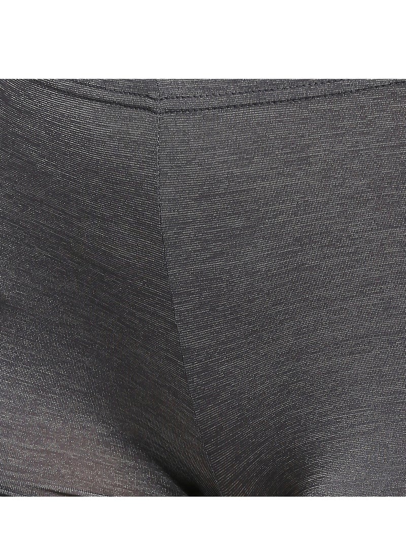 BYC Women's Boyshort Boxer Brief - Dark Grey  - Image 5