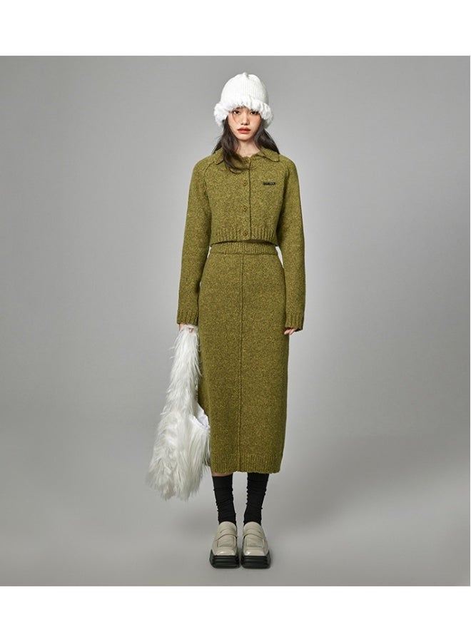 Beauenty High-grade sense gentle temperament knit suit skirt - Image 1