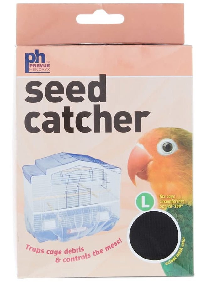 PH Prevue Hendryx PET PRODUCTS Mesh Bird Seed Catcher 13" H, Large Size - Image 1