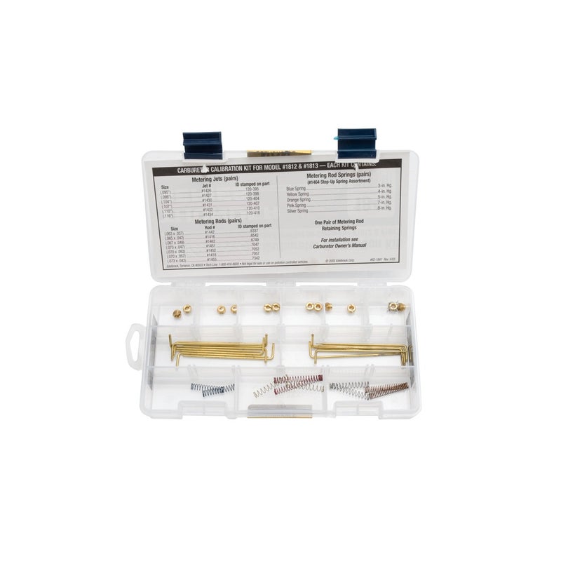 Edelbrock 1841 Thunder Series AVS Carburetor Calibration Kit - Image 2