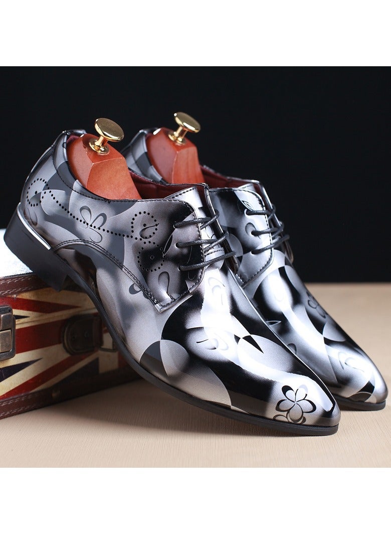 KUYING New Men's Business Leather Shoes - Image 1