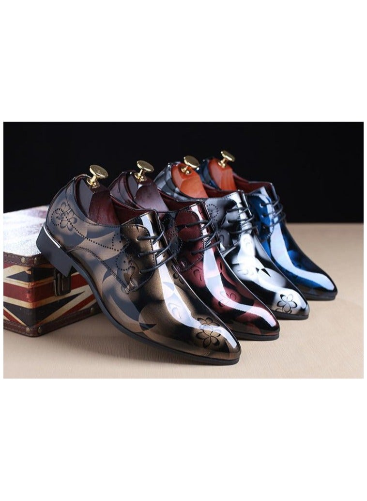 KUYING New Men's Business Leather Shoes - Image 3