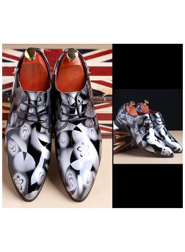 KUYING New Men's Business Leather Shoes - Image 4