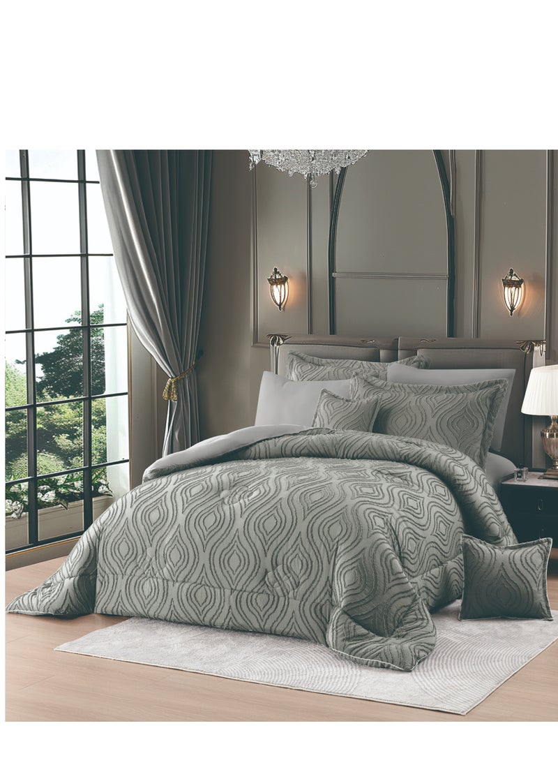 Hi homey Comforter Set- Bed in a Bag 8 Pieces set All Season Bedding Sets with Comforter & Luxurious Microfiber Fabric comforter set  - Image 1