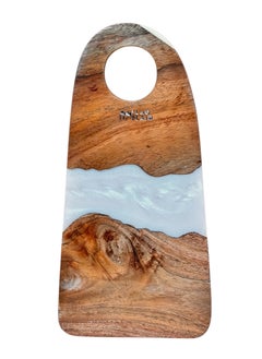 Kitchen Cutting and Chopping Board, Ideal for Meat, Cheese, Vegetables, Kitchen Essential ( White  Epoxy Blend)