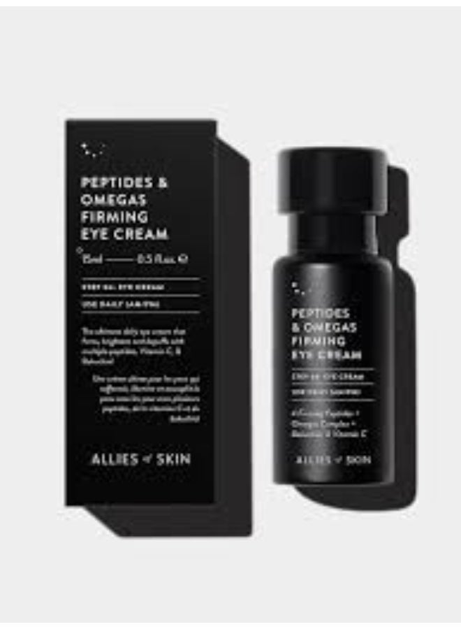 Allies Of Skin Peptides & Omegas Firming Eye Cream 15ml - Image 1