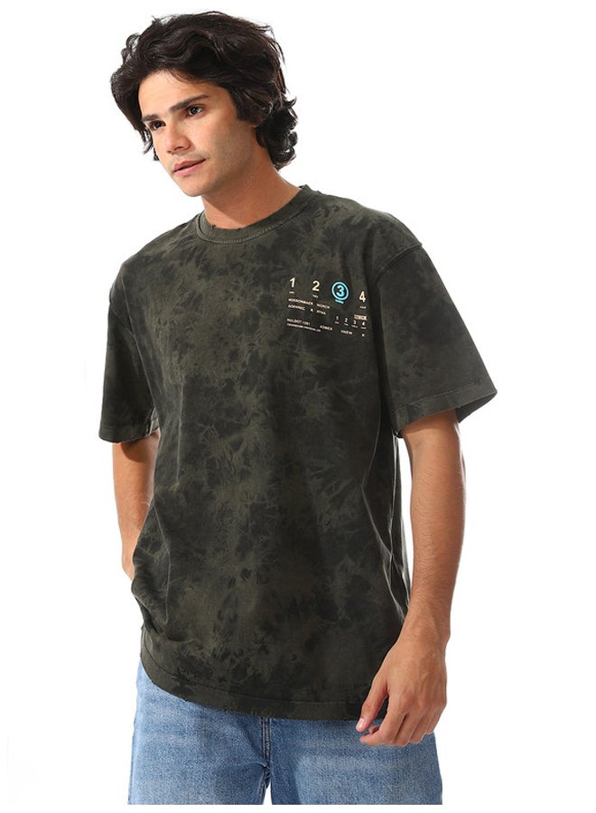 WHITE RABBIT Front & Back Printed Cotton Tee  - Image 1
