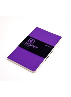 Kaco A5 Purple Memory Notebook  - Image 1