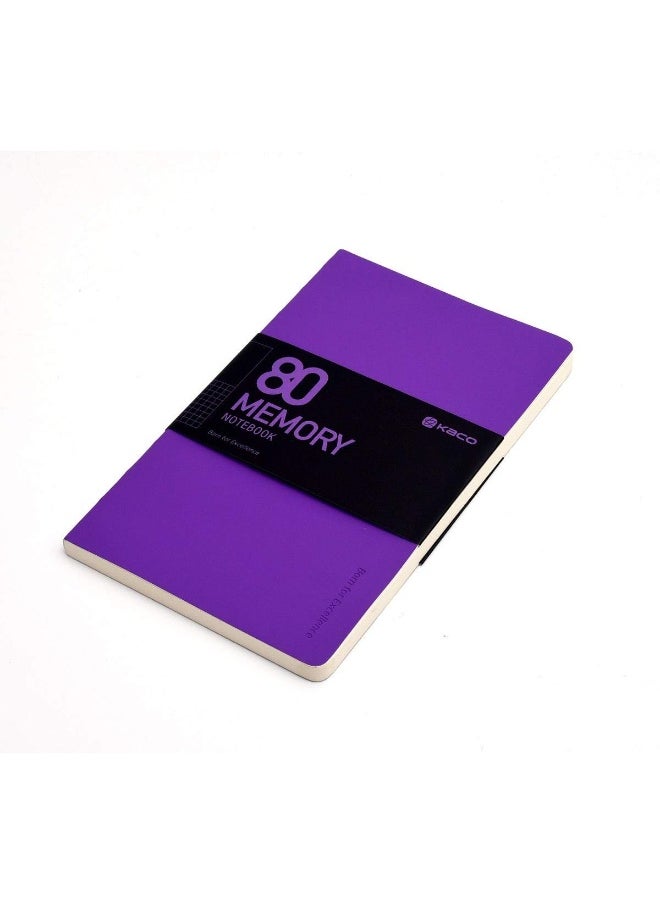 Kaco - A5 Purple Memory Notebook - Image 1