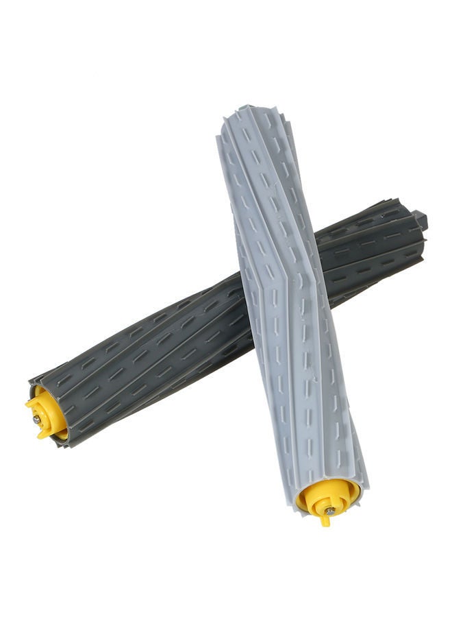 NIBEMINENT 2-Piece Tangle Free Extractor Brush Accessories Kit Multicolor 0.09kg