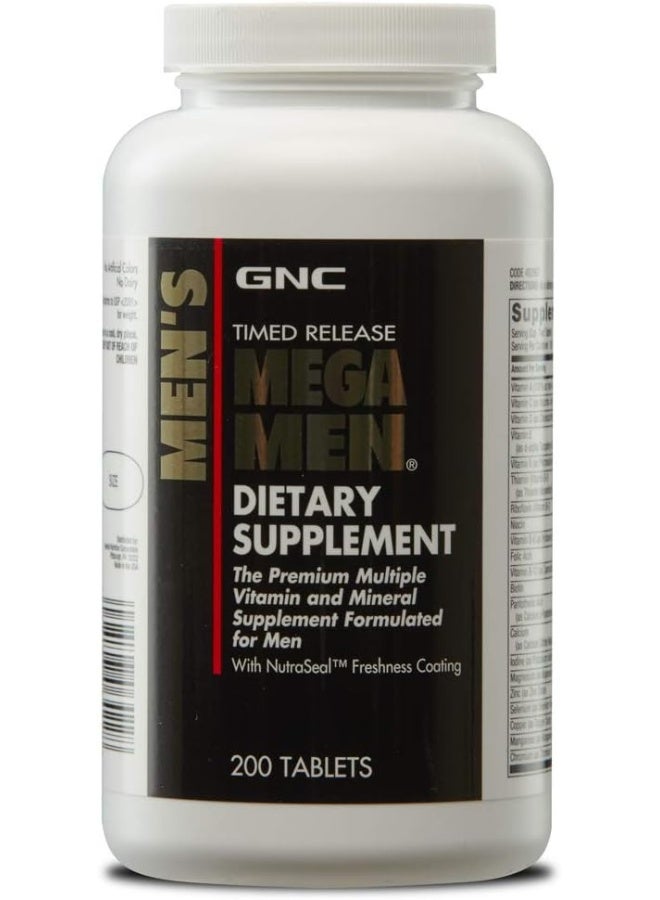 GNC جي إن سي ميغا مين TR - 200 قرص - Image 1