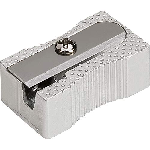 Integra Aluminum Pocket Sharpener, Steel, Silver (ITA42852) - Image 1