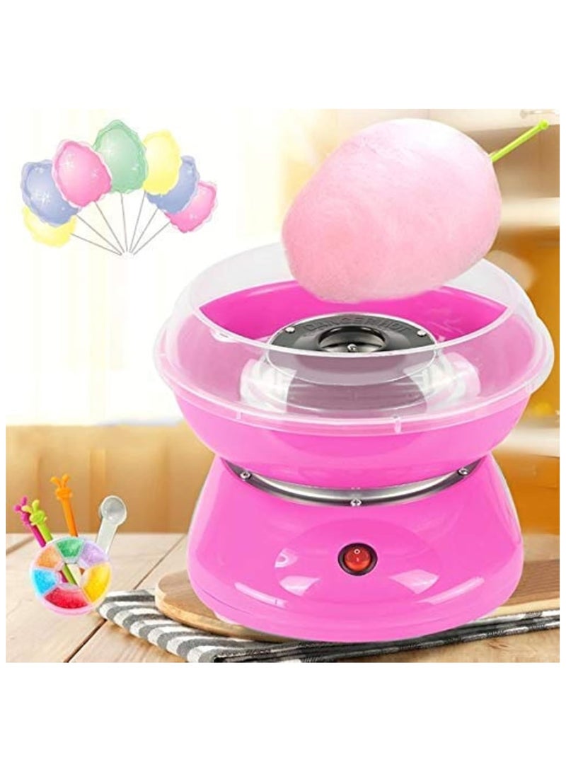 Deluxe Cotton Candy Maker with Adjustable Temperature Control, High-Efficiency Heating Element, and Multiple Flossing Heads – Easy-to-Use Candy Floss Machine for Customized Sweet Treats at Home  - Image 1