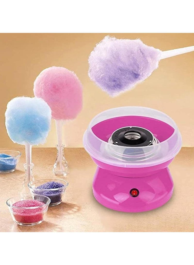 Deluxe Cotton Candy Maker with Adjustable Temperature Control, High-Efficiency Heating Element, and Multiple Flossing Heads – Easy-to-Use Candy Floss Machine for Customized Sweet Treats at Home  - Image 2
