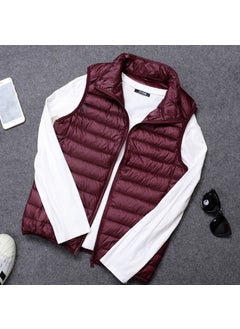 Wine Red men's vest