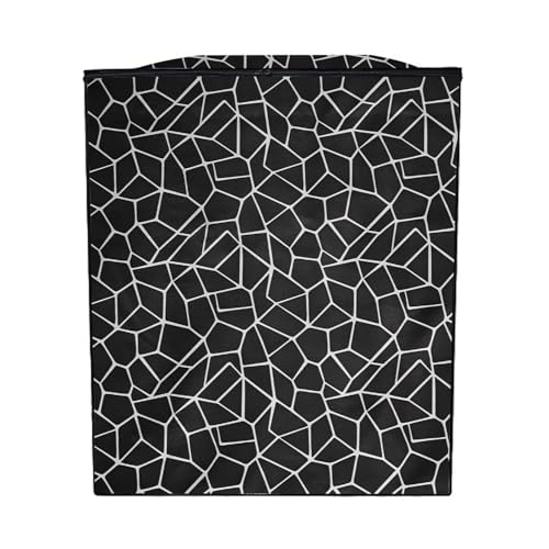 Wings Star Semi Automatic Washing Machine Cover For Lg 7 Kg, 7.2 Kg, 7.5 Kg, 8 kg and 8.5kg (82.55X50.8X97.25 Cm) | Top Load Washing Machine Cover | Dustproof & Waterproof Cover KUM178 - Image 4
