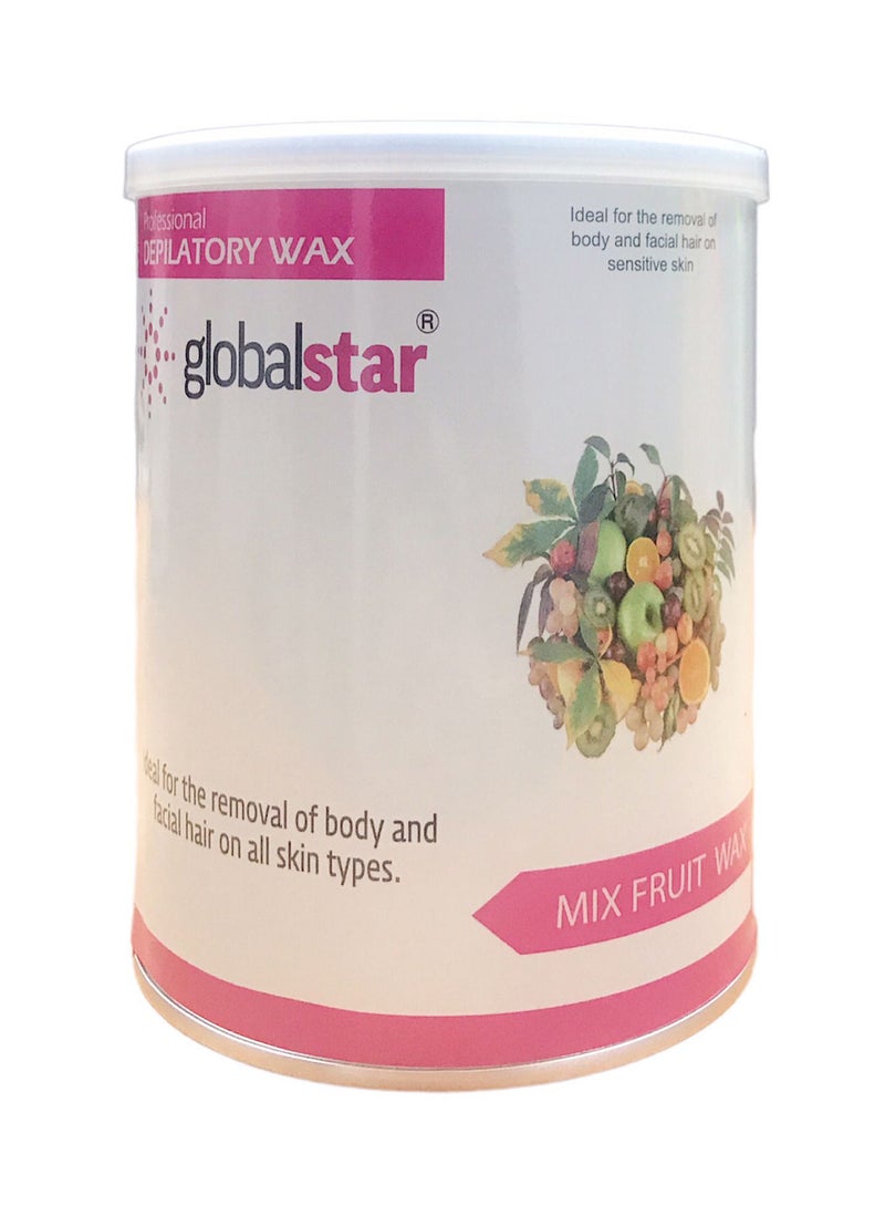 Globalstar Professional Depilatory Wax Can Mix Fruit 800ml
